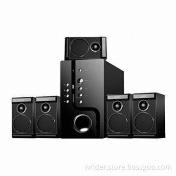5.1-channel System Speakers with 20Hz to 20kHz Response Frequency